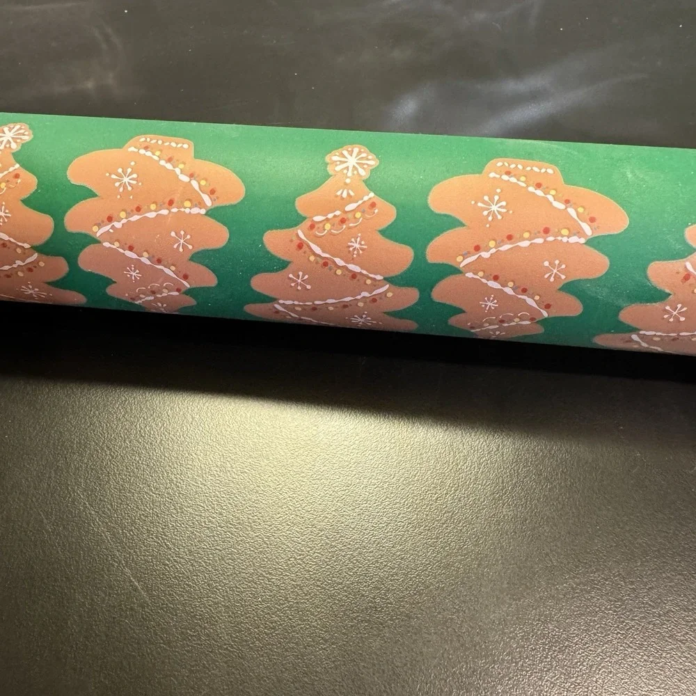 Holiday Silicone Rolling Pin‎ - Perfect for Christmas Baking & Festive Recipe